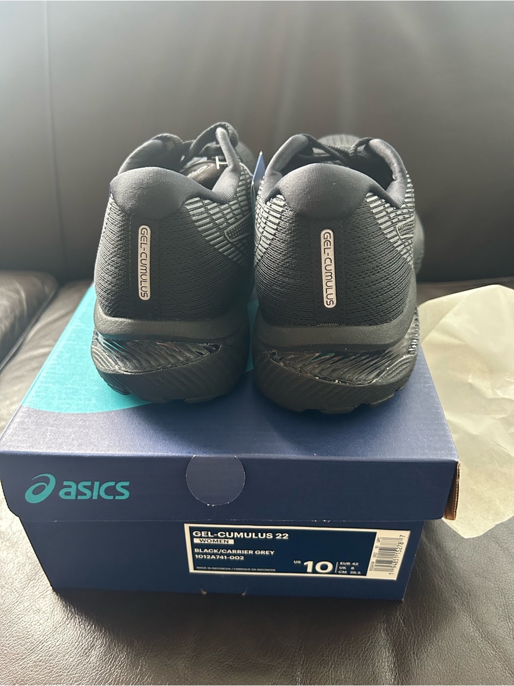 Asics Women's GEL-Cumulus 22 Running Sneakers - Black